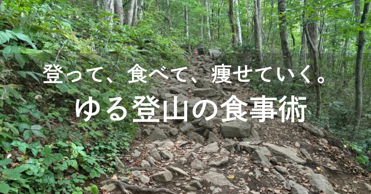 登山ダイエットの食事